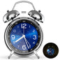 Super Loud Alarm Clock for Heavy Sleepers, 4 Inches Twin Bell Alarm Clock with Backlight, Silent Non-Ticking & Luminous Dial, Digital Alarm Clocks for Kids, Adults, Bedrooms, Blue