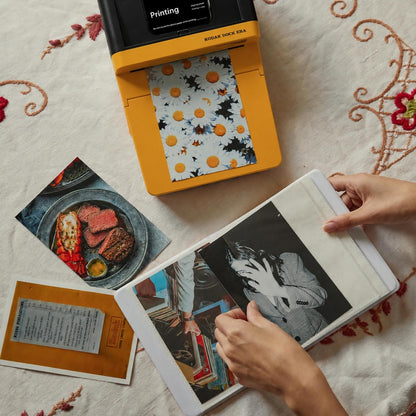 KODAK Dock ERA 4X6 Photo Printer, Smartphone Docking, 4PASS, 50 Sheets | Bluetooth, Iphone & Android Smartphone Compatible, Charge While Printing, Water, Fingerprint and Fade Resistant
