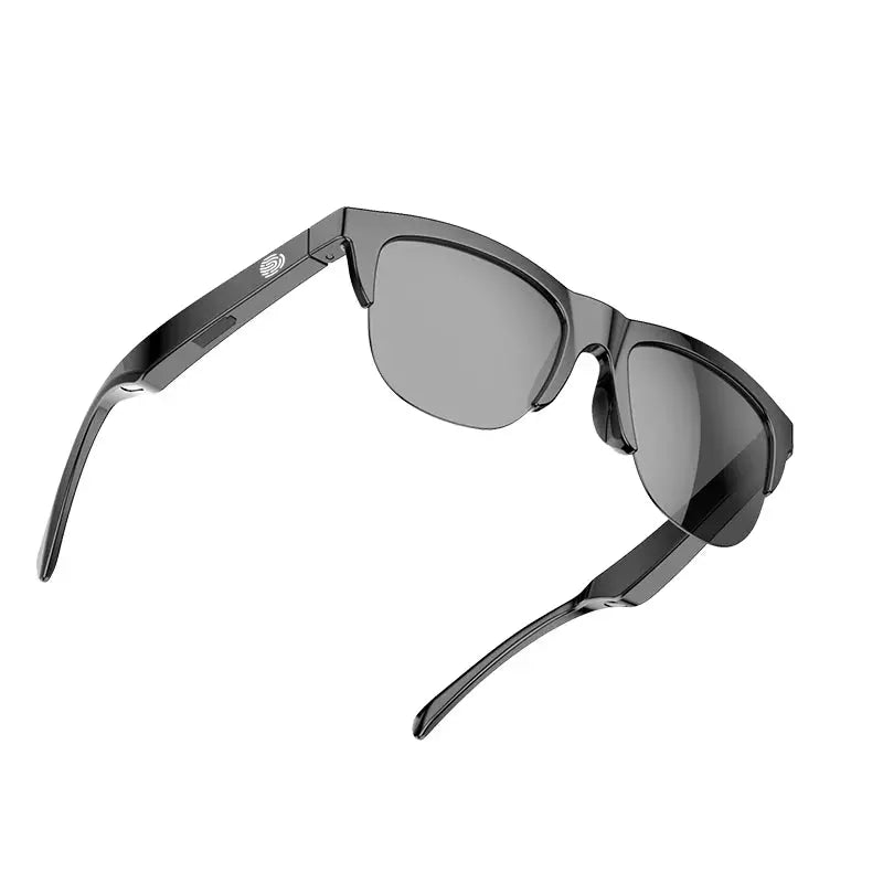 Touch Based Intelligent Bluetooth Glasses with Bone Conduction for Outdoor Sports Cal Sunglasses Business Wireless Headphones
