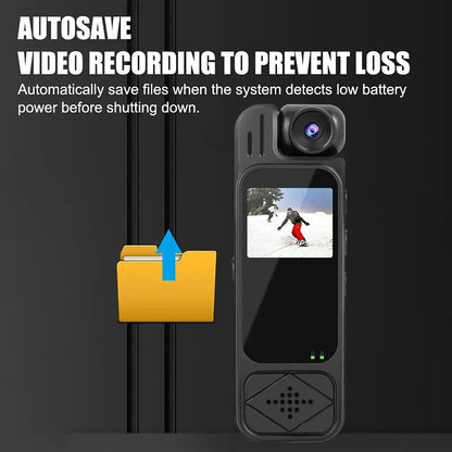 Portable HD 1080P Mini Camera Digital Video Recorder Worn Police Small Body Cam Infrared Night Vision Sports DV Camcorders